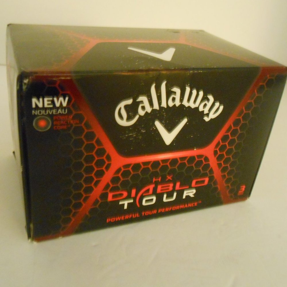 NIB Callaway Diablo  12 Golf Balls Dozen